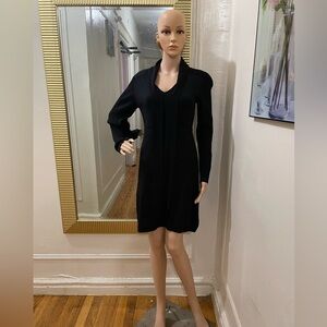 SHANI Black Long Sleeve Dress